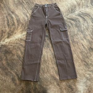 Hollister ultra high rise dad jean